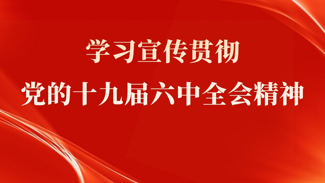主题党课：学习宣传贯彻党的十九届六中全会精神